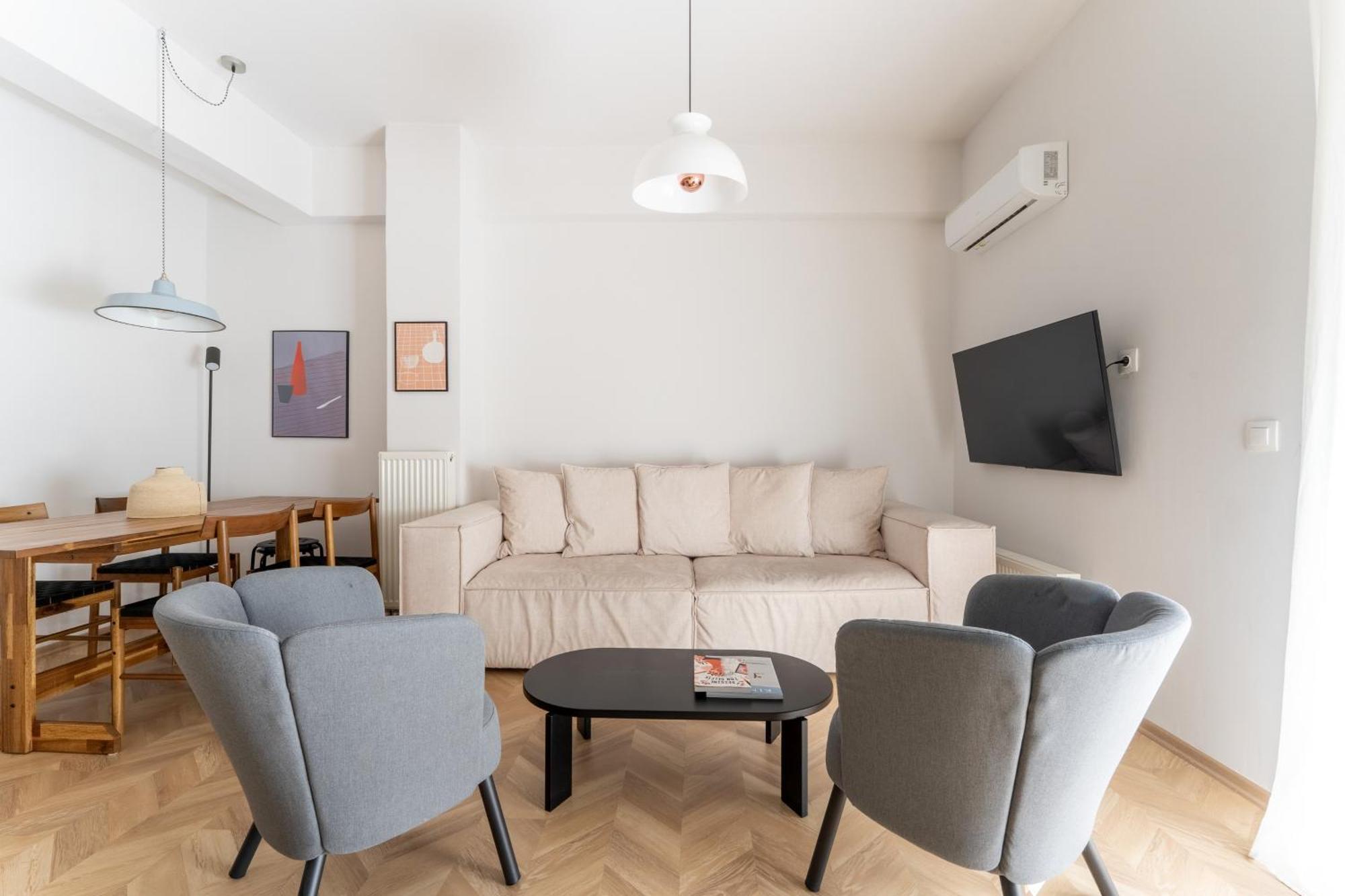 Pop Apartment At Koukaki Athena Bagian luar foto
