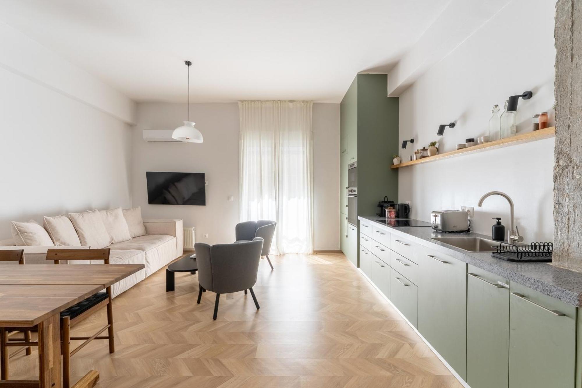 Pop Apartment At Koukaki Athena Bagian luar foto