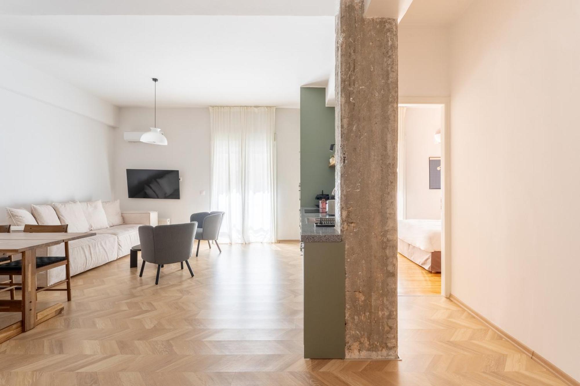 Pop Apartment At Koukaki Athena Bagian luar foto